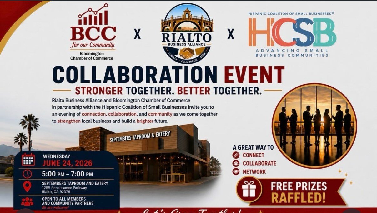 Collaboration Event: Stronger Together. Better Together. flyer